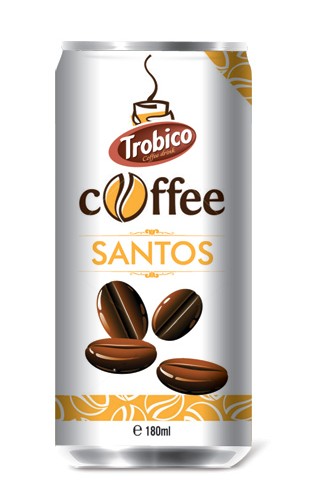Santos coffee alu can 180ml